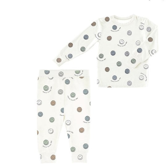 Baby-Pajama Set-Jesus Loves Me (6-12 Months)