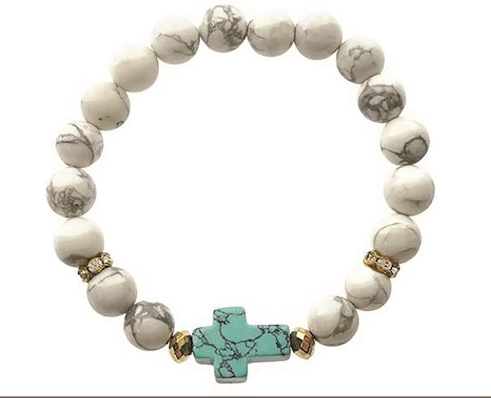 Bracelet-Cross Beaded