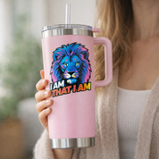 I AM THAT I AM UV Sticker – Classic Lion Edition