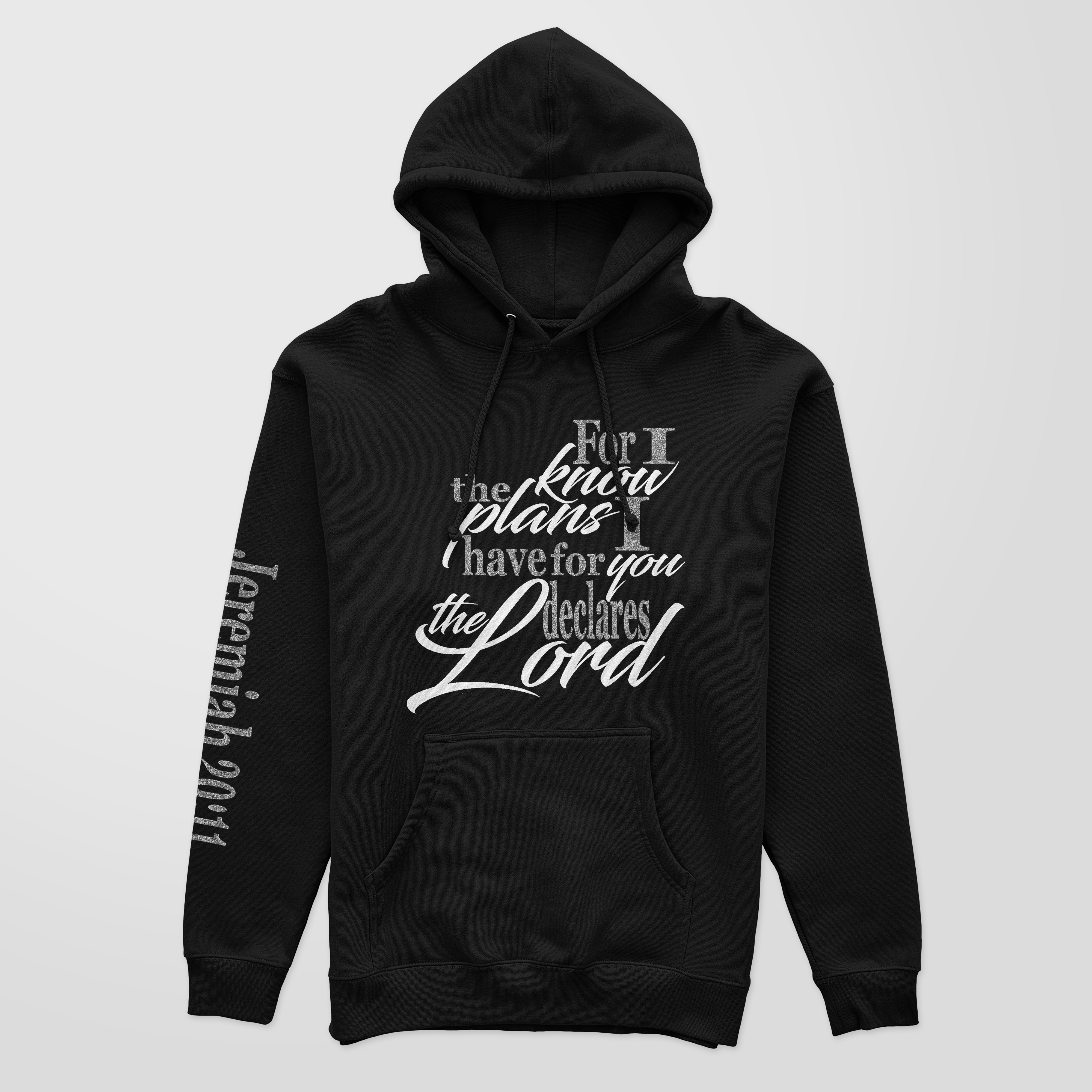 For I Know The Plans Jeremiah 29:11 Women's Hoodie