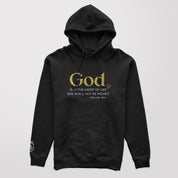GOD IS IN THE MIDST OF HER SHE SHALL UNISEX HOODIE