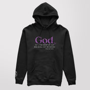 GOD IS IN THE MIDST OF HER SHE SHALL UNISEX HOODIE