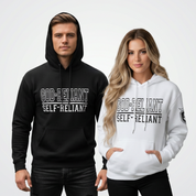 God-Reliant, Self-Reliant Unisex Hoodie