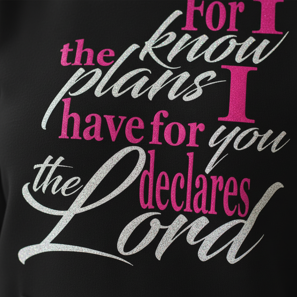 For I Know The Plans Jeremiah 29:11 Women's Hoodie