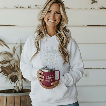 A Girl In White Hoodie