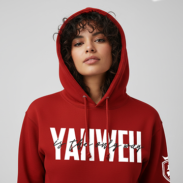 A Girl In Red Hoodie