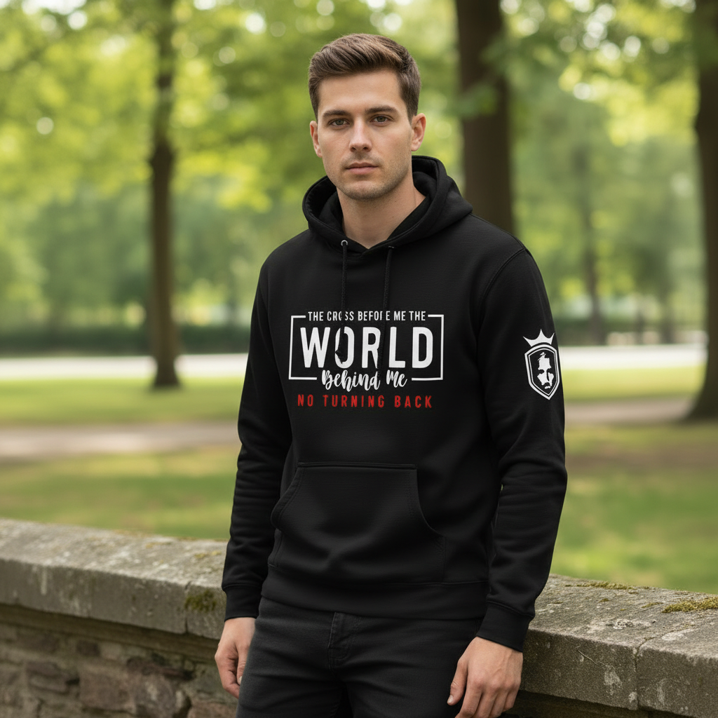 The Cross Before Me Unisex Hoodie