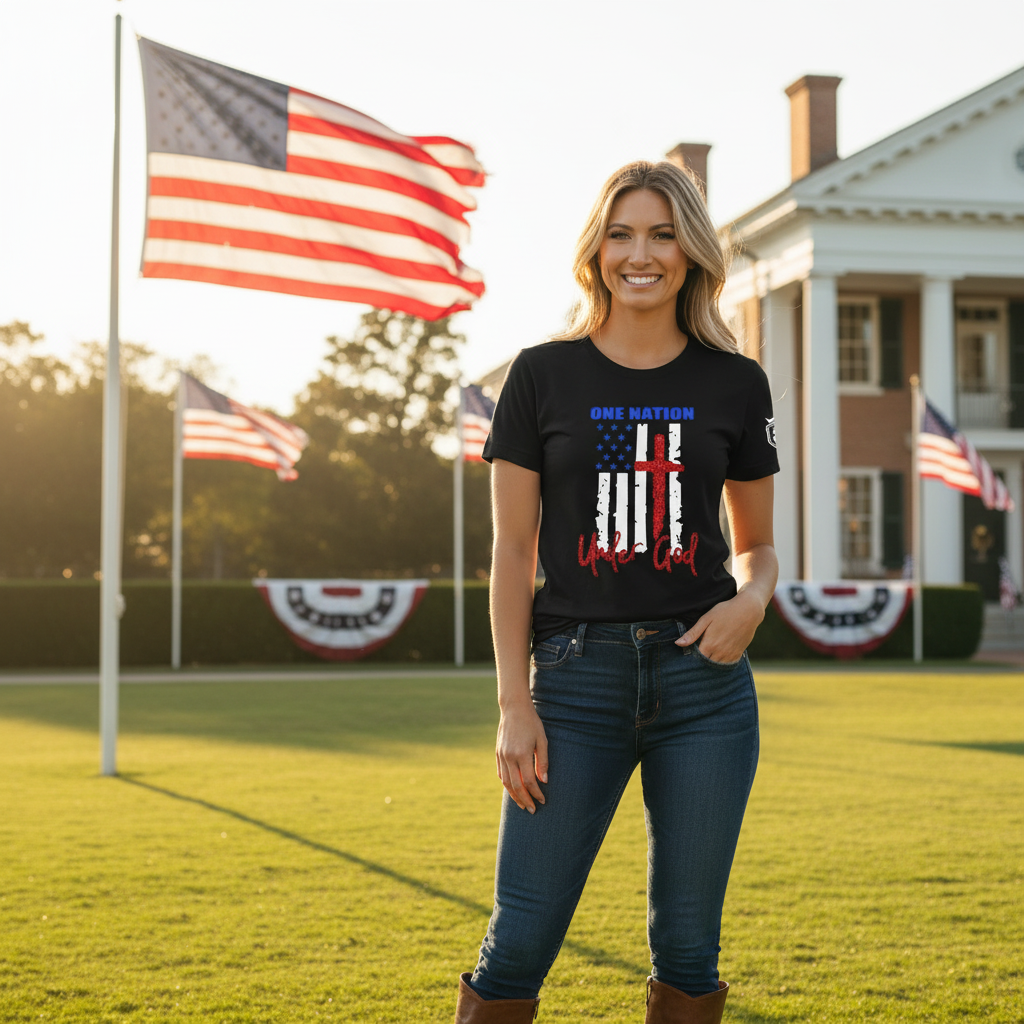 One Nation Under God Women's T-Shirt