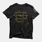 She's Living Her Best Life Because She Invited Jesus Into It Women's T-Shirt