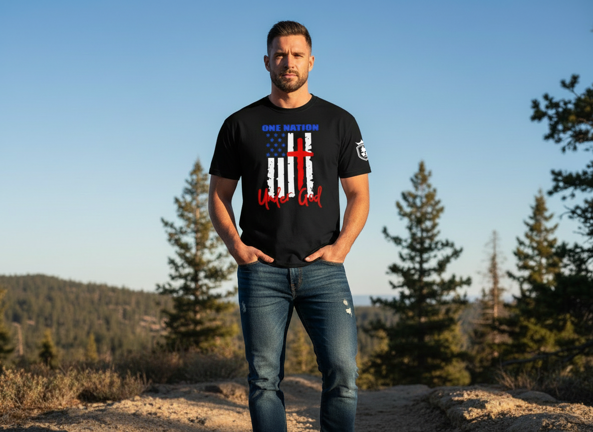 One Nation Under God Men's T-Shirt